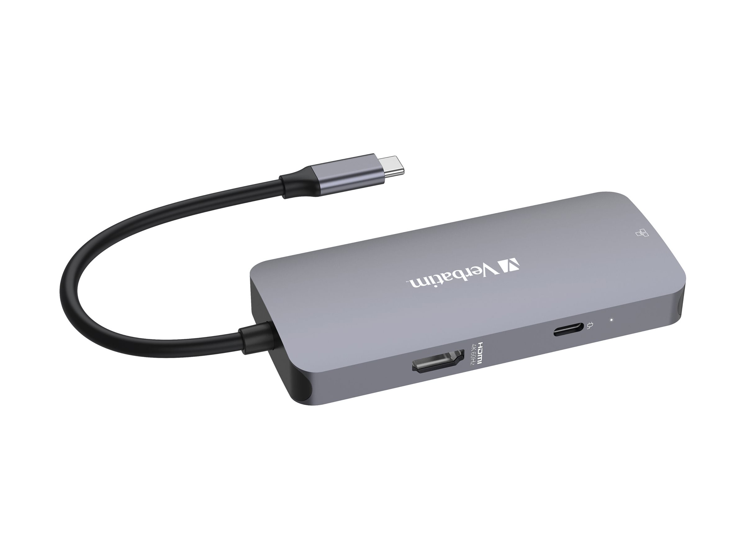 Verbatim USB-C Pro Multiport-Hub mit 5 Anschluessen CMH-05