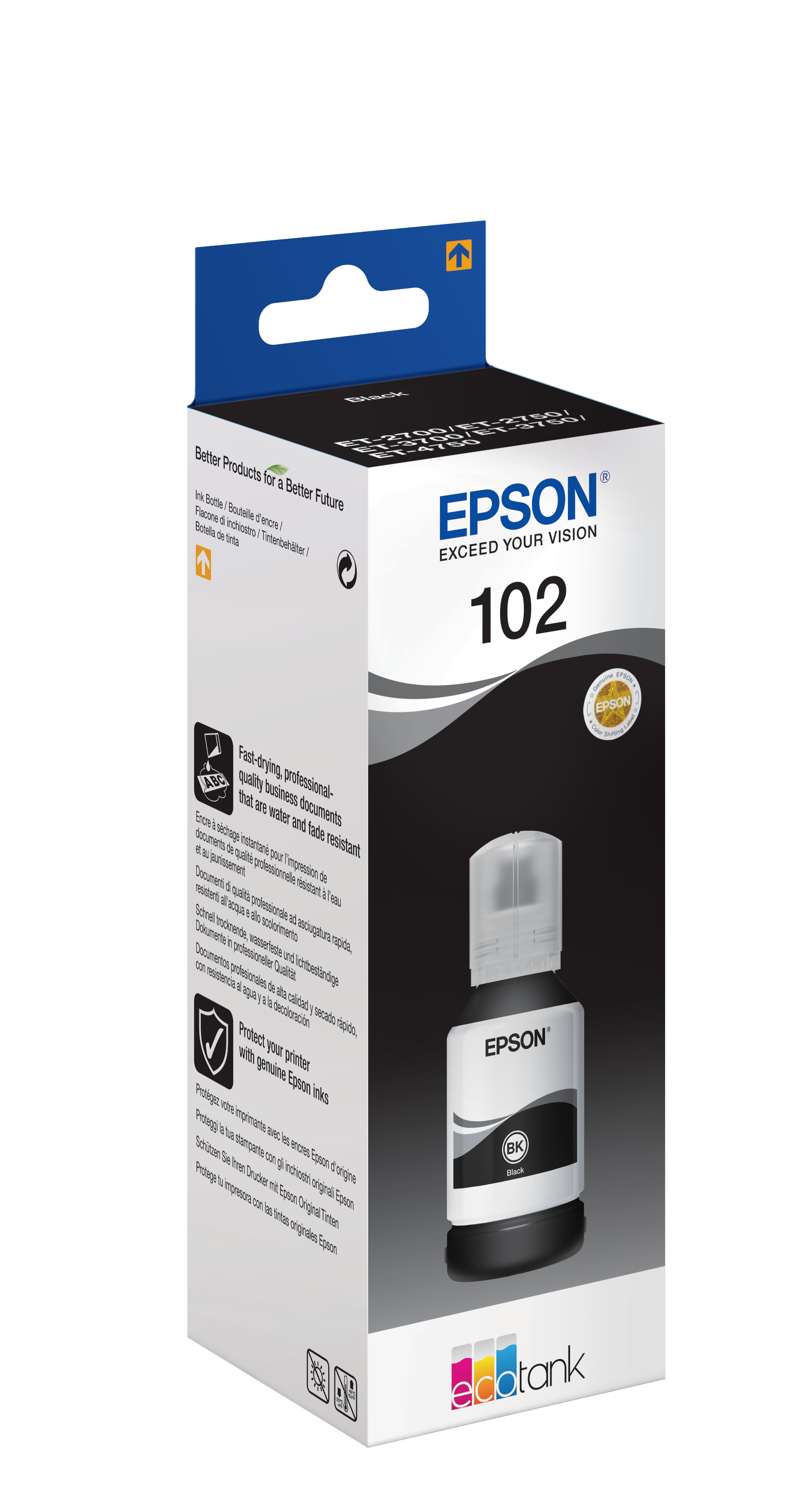 C13T03R140 EPSON ET102 EcoTank Tinte