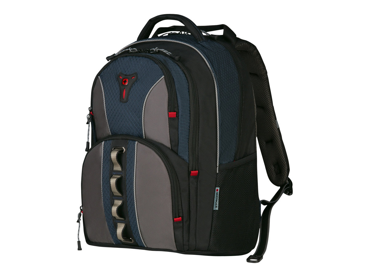 Wenger Cobalt 16 Zoll Laptop-Rucksack mit Triple Protect-Schutz - blau