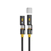 3in1 USB-C Kabelset Explorer 240W 1,5m schwarz 3in1 USB-C Kabelset Explorer 240W 1,5m schwarz