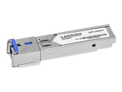 LANCOM SFP-AON-1module for direct operation on active FTTH connections Support for LANCOM Routers LANCOM SFP-AON-1module for direct operation on active FTTH connections Support for LANCOM Routers