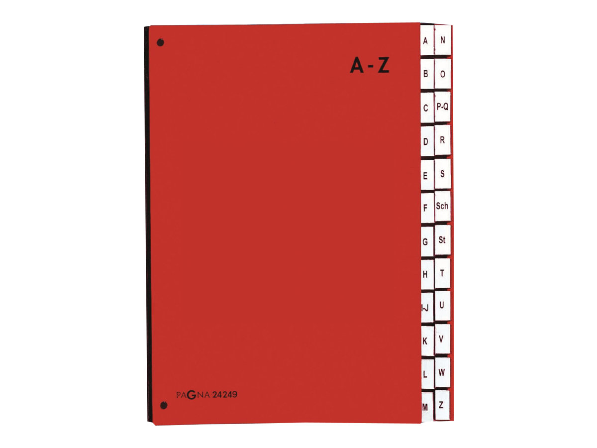 PAGNA Pultordner A-Z rot PAGNA Pultordner A-Z rot