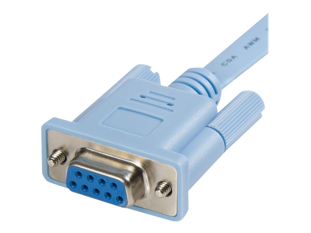 STARTECH.COM 6 ft RJ45 to DB9 Cisco Console Management Router Cable - M/F