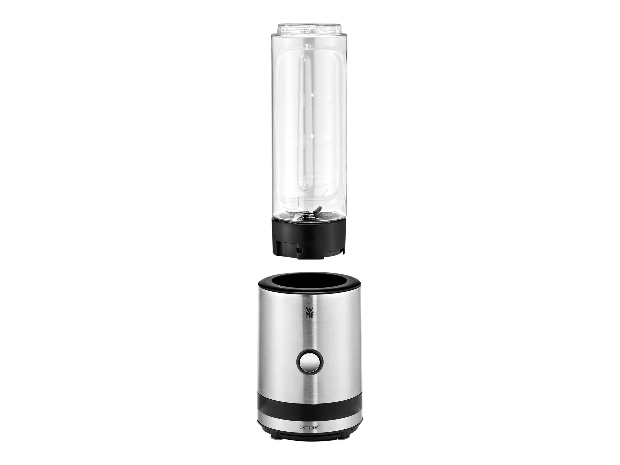WMF KueCHENminis Smoothie-Maker silber/schwarz 300 W WMF KueCHENminis Smoothie-Maker silber/schwarz 300 W