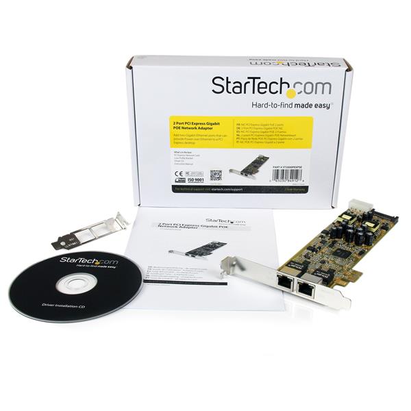 StarTech.com Dual Port PCI Express Gigabit Netzwerkkarte