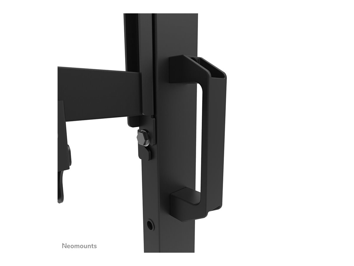 NEOMOUNTS Move Go XL Mobile Floor Stand fast install height adjustable black