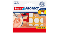 tesa Protect Filzgleiter Kunststoff Ø 1,8 cm, 16 St