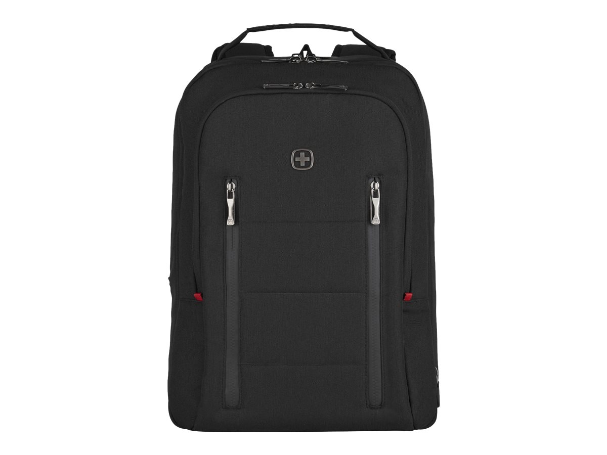 Wenger City Traveler 16-Zoll-Handgep?ck-Rucksack mit Tabletfach - schwarz
