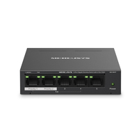 Mercusys MS105GP 5-Port Gigabit Desktop Switch 4-Port PoE+ Mercusys MS105GP 5-Port Gigabit Desktop Switch 4-Port PoE+