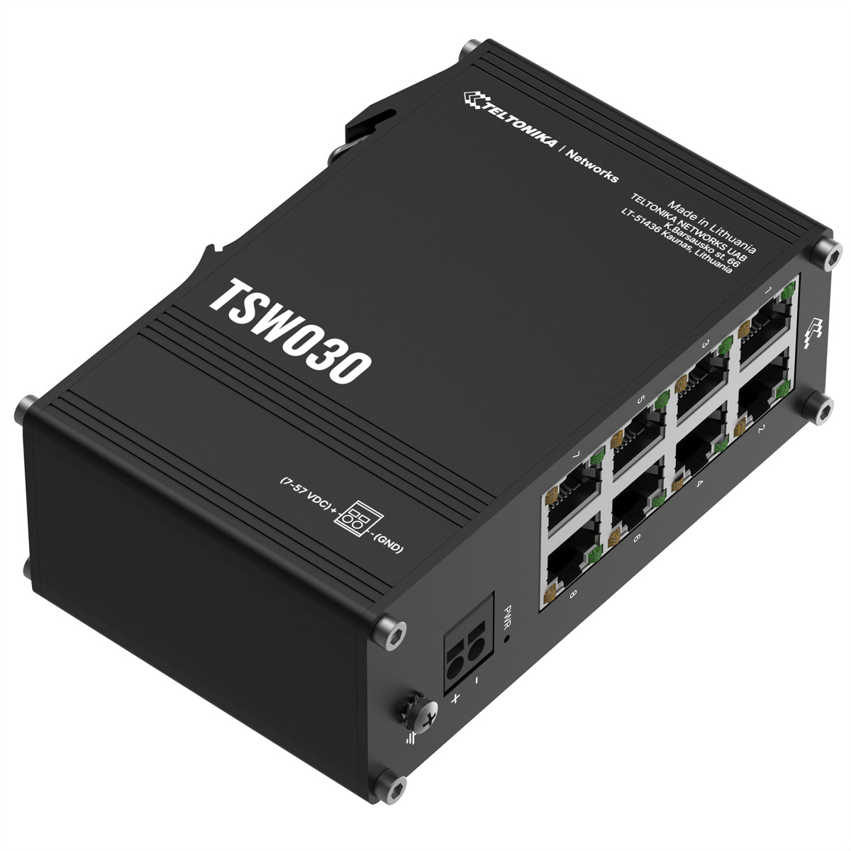 TELTONIKA NETWORKS TSW030 8x RJ45-Ports Ethernet Switch