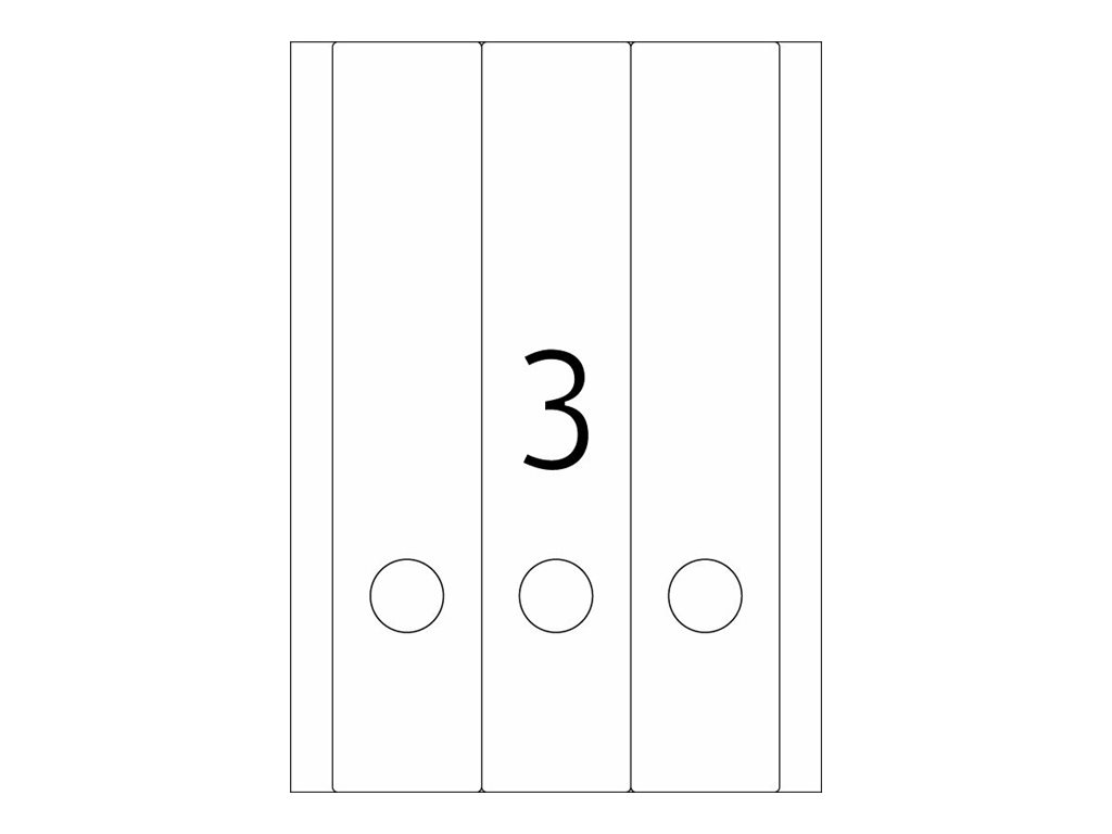 75 HERMA Ordneretiketten 10180 weiss 75 HERMA Ordneretiketten 10180 weiss