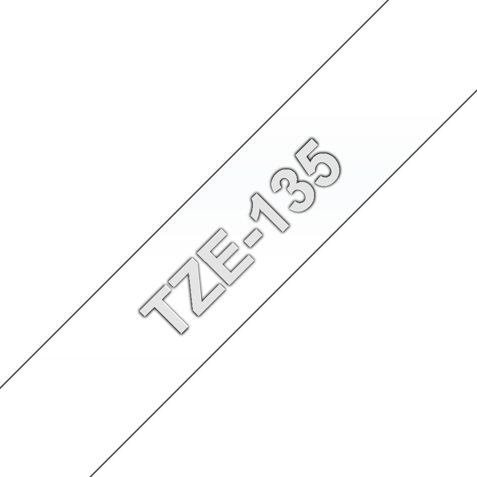 TZE135 BROTHER PT Schriftband 12mm klar