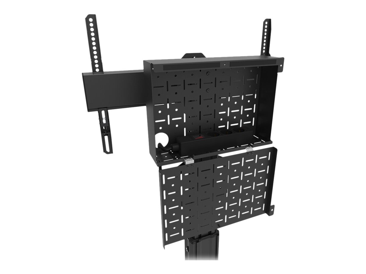 NEOMOUNTS Move Up Mobile Display Floor Stand 81,28cm 32Zoll - 190,5cm 75Zoll 10cm. Wheels