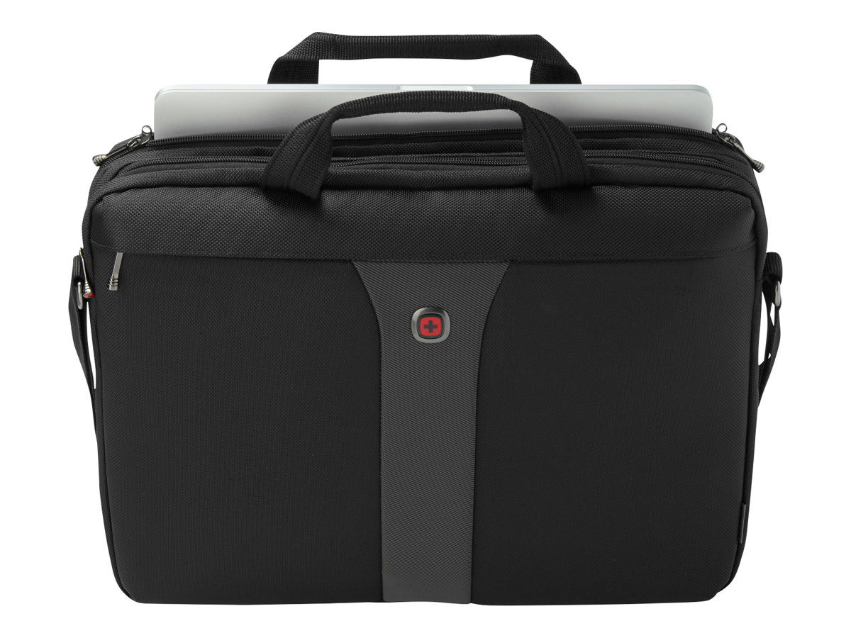 Wenger Legacy 17 - Schlanke 17-Zoll-Laptop-Tasche - schwarz