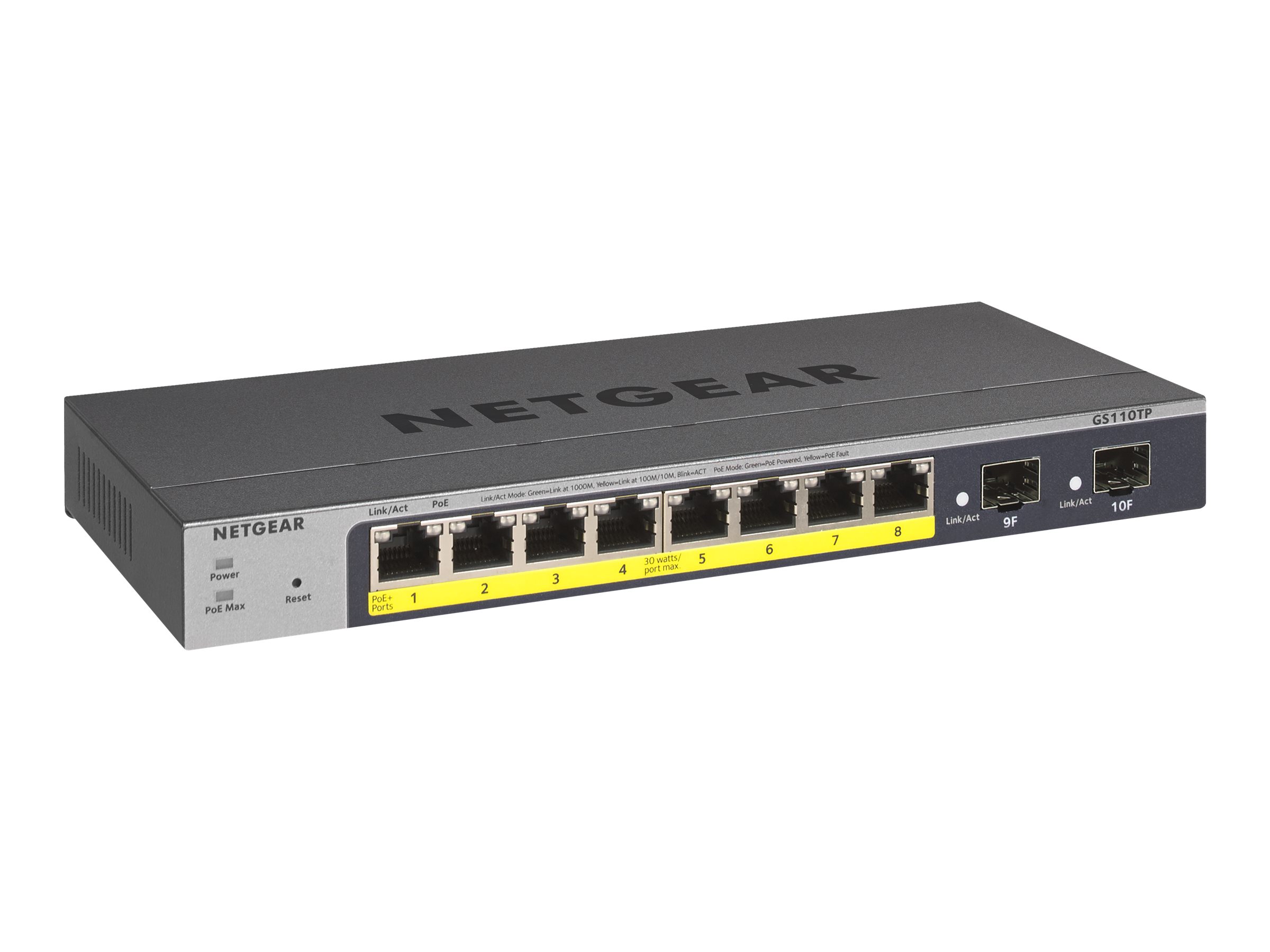 NETGEAR GS110TP-300EUS SMART SWITCH NETGEAR GS110TP-300EUS SMART SWITCH