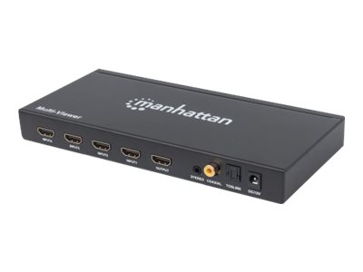 MANHATTAN 1080p 4-Port HDMI Multiviewer Switch Fernbedienung