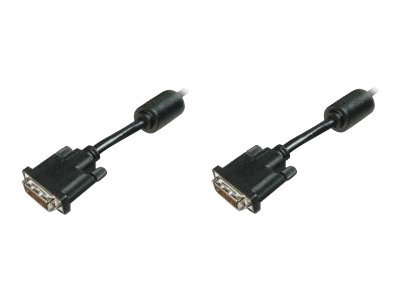 ASSMANN DVI Kabel DVI2412x Ferrit 30m DVID Dual Link sw