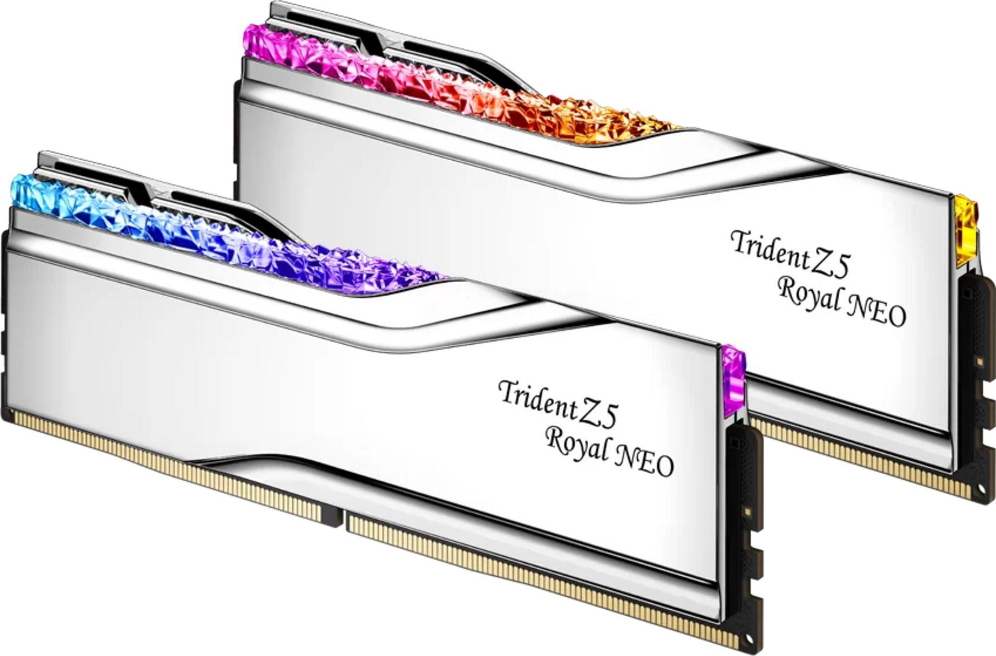G.Skill Trident Z5 Royal Neo 32 GB DDR5‑8000 Dual‑Kit silber
