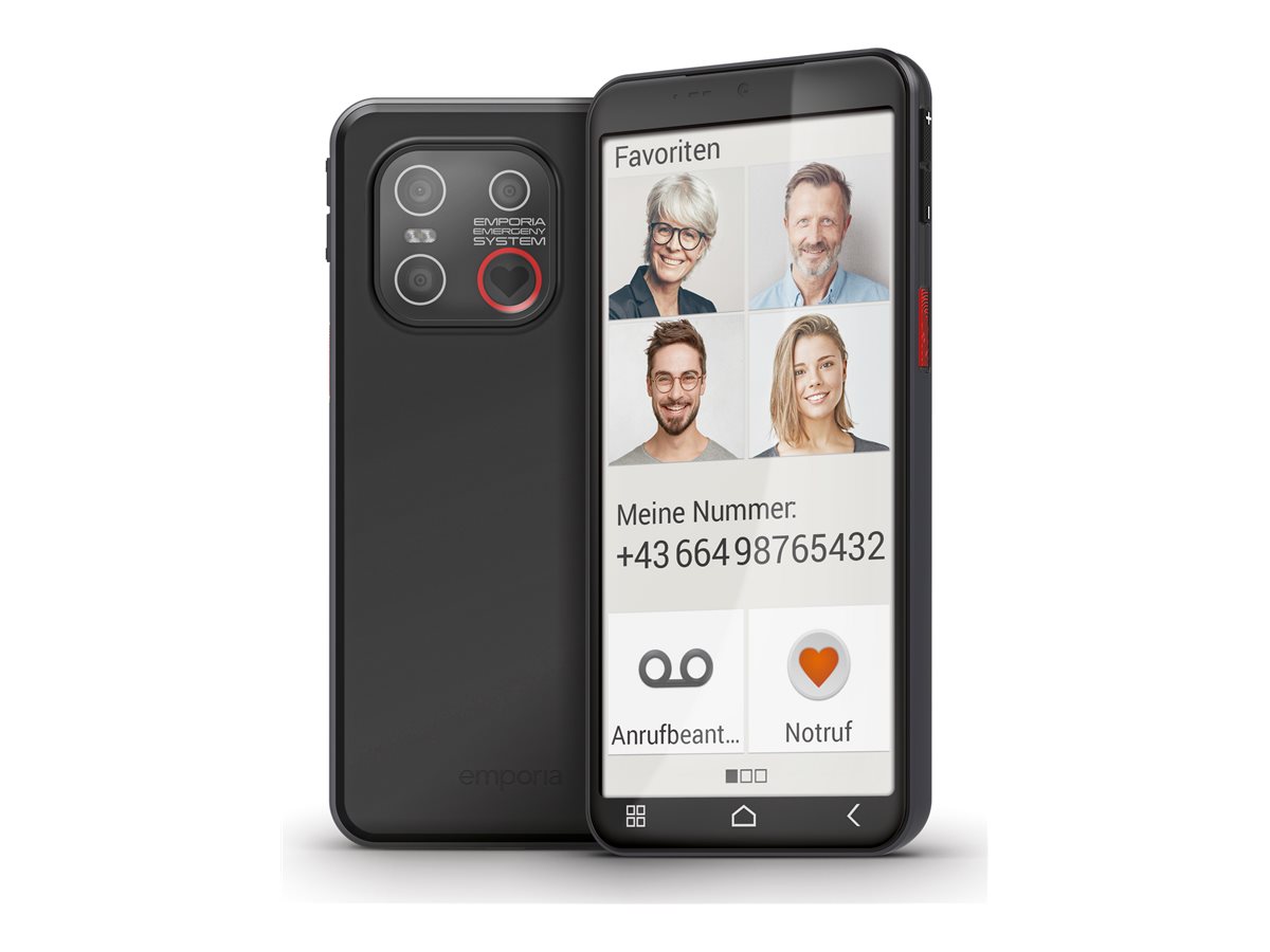 Emporia SMART 6 Lite schwarz, Senioren-Smartphone Emporia SMART 6 Lite schwarz, Senioren-Smartphone