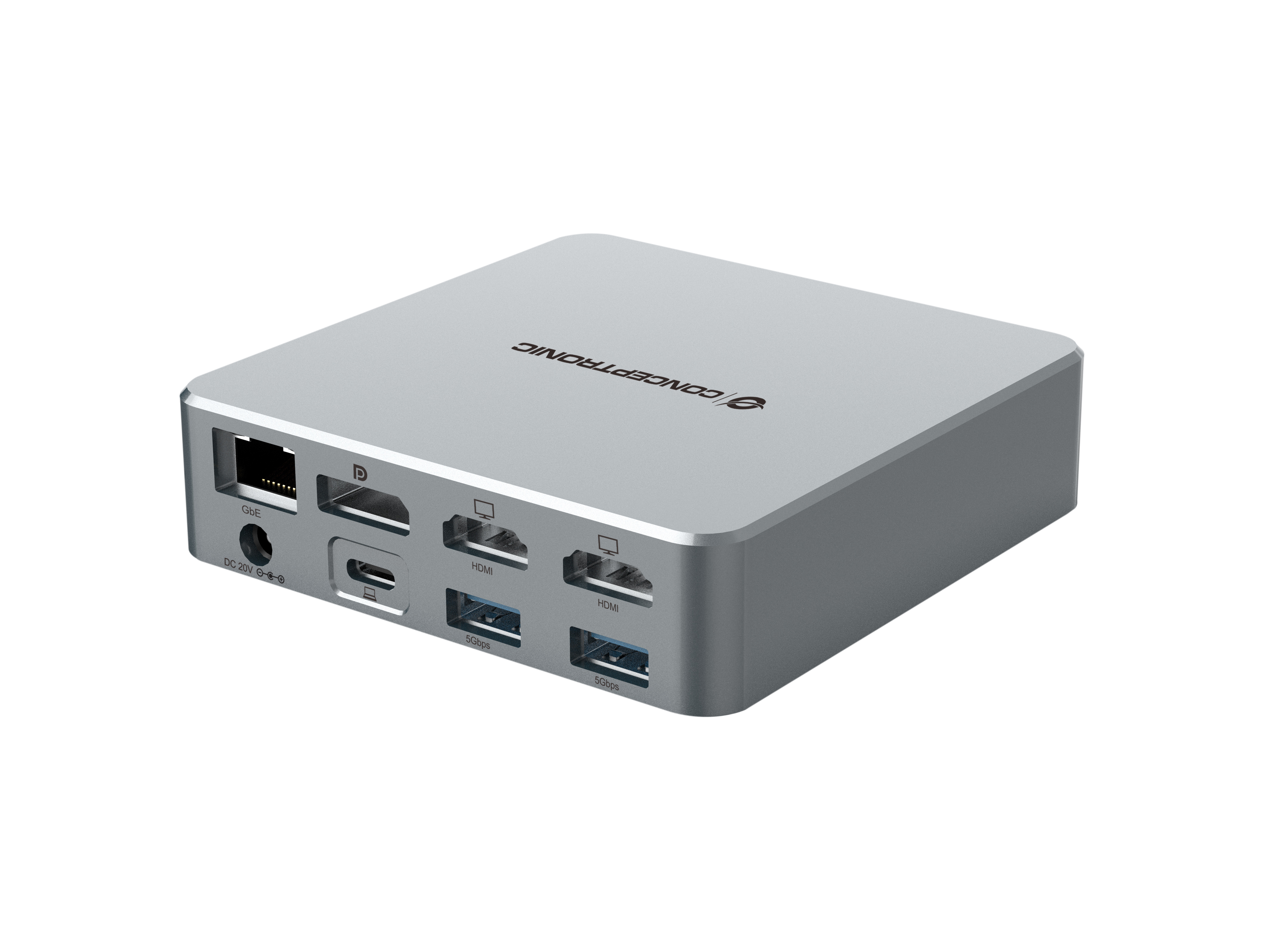 CONCEPTRONIC 151 Dock USBC2xHDMI2xUSBC4xUSBA80W si