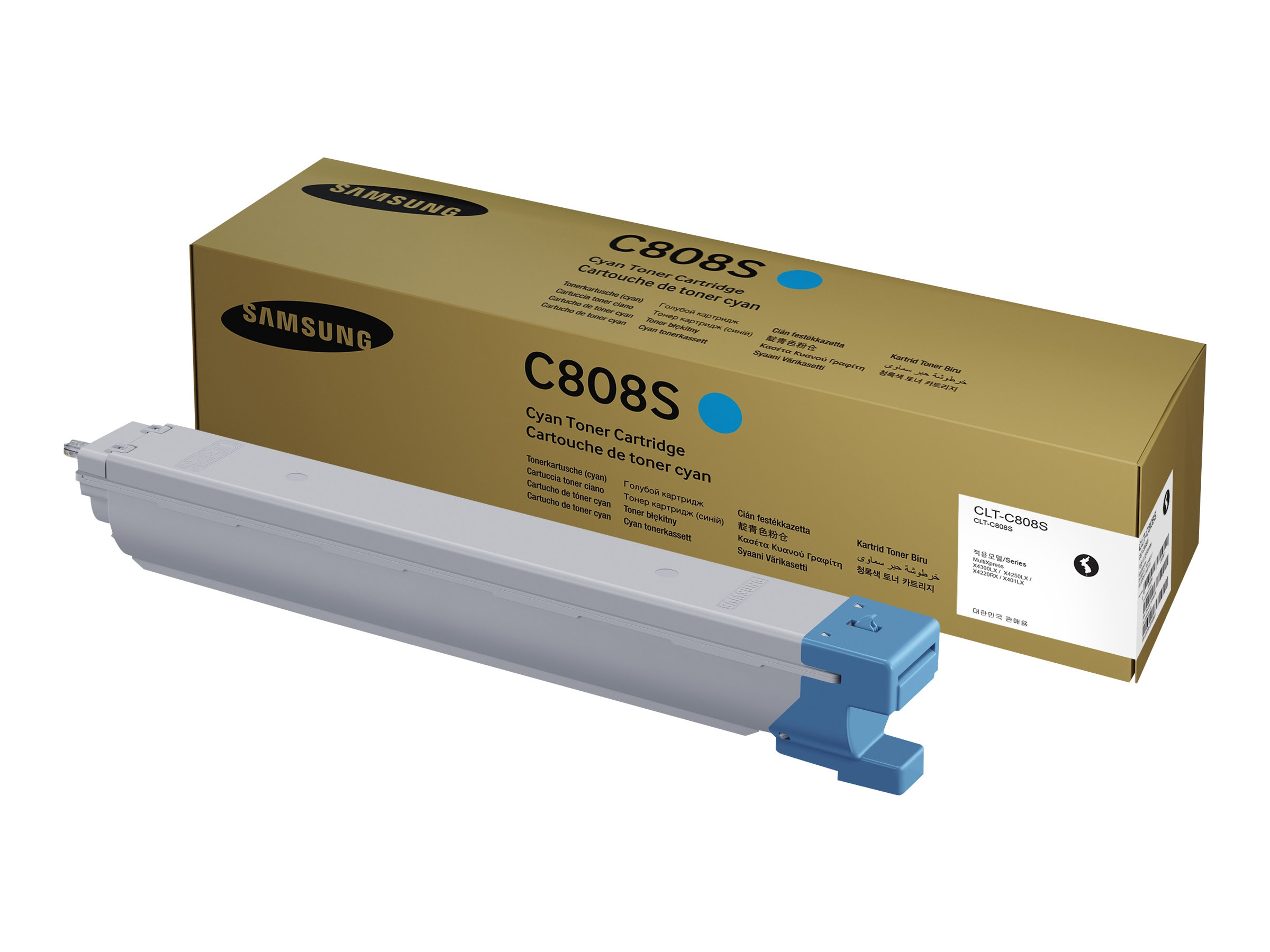 SAMSUNG CLT-C808S/ELS Cyan Toner Cartridge SAMSUNG CLT-C808S/ELS Cyan Toner Cartridge
