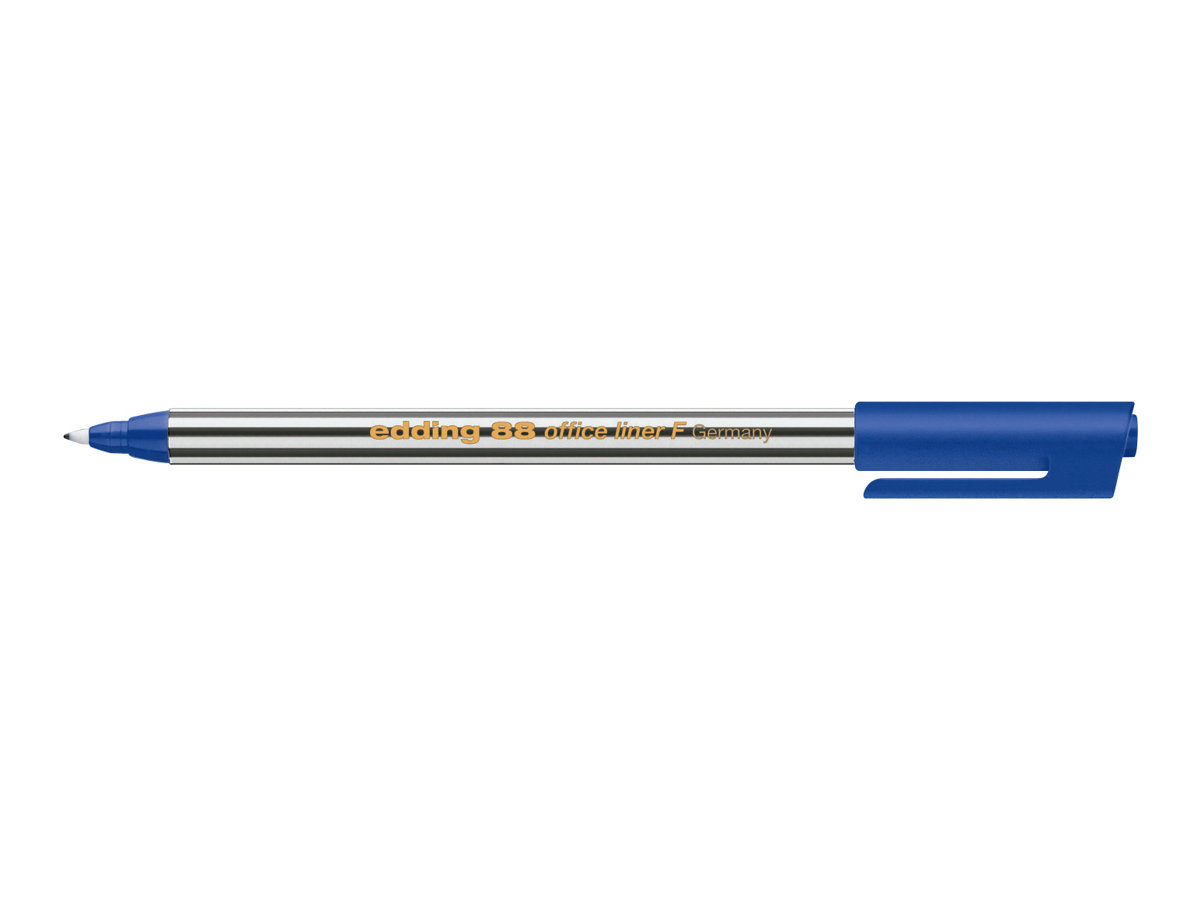 edding 88 Office F Fineliner blau 0,6 mm, 1 St