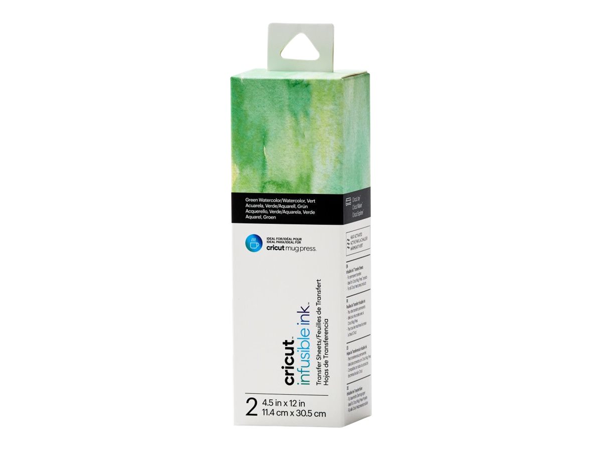 cricut™ Infusible Ink Transferfolien für Schneideplotter Sublimationsfolie 11,4 x 30,5 cm, 2 St. cricut™ Infusible Ink Transferfolien für Schneideplotter Sublimationsfolie 11,4 x 30,5 cm, 2 St.