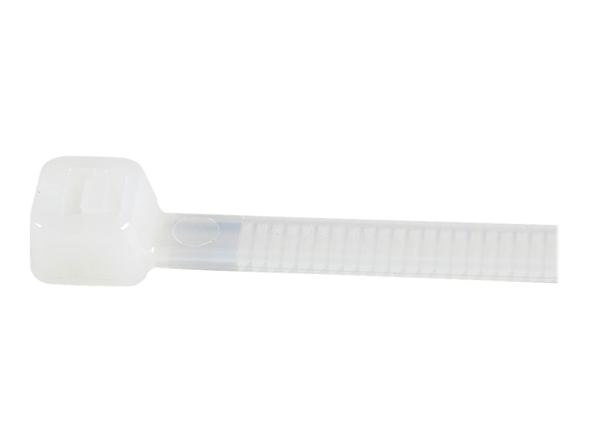 STARTECH.COM Cable Ties - 254x4mm self-locking nylon Cable Ties with curved tip 94V-2 / UL white 100 pieces STARTECH.COM Cable Ties - 254x4mm self-locking nylon Cable Ties with curved tip 94V-2 / UL white 100 pieces