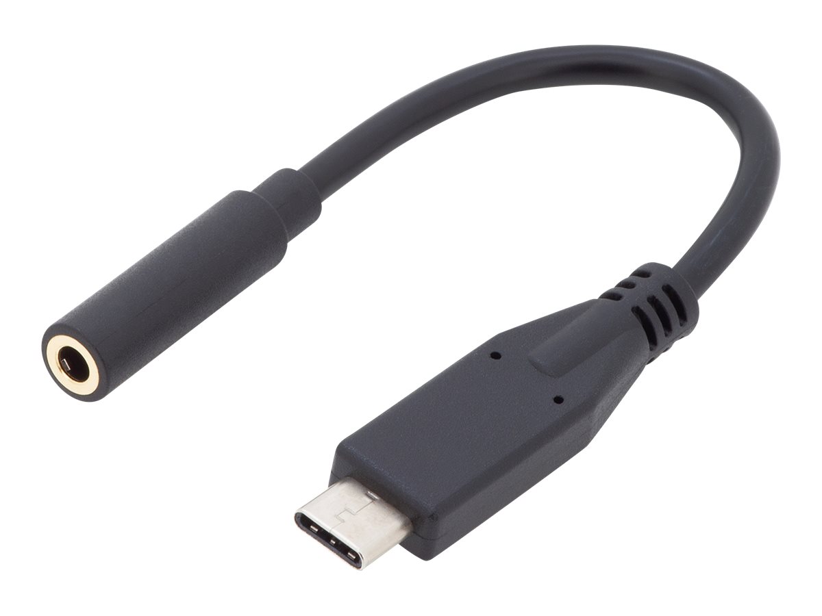 ASSMANN USB Type-C Audio Adapterkabel Type-C St auf 3.5mm Klinke Bu ASSMANN USB Type-C Audio Adapterkabel Type-C St auf 3.5mm Klinke Bu