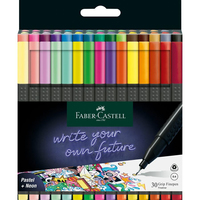 FABER-CASTELL Grip Fineliner farbsortiert 0,4 mm, 1 St. FABER-CASTELL Grip Fineliner farbsortiert 0,4 mm, 1 St.