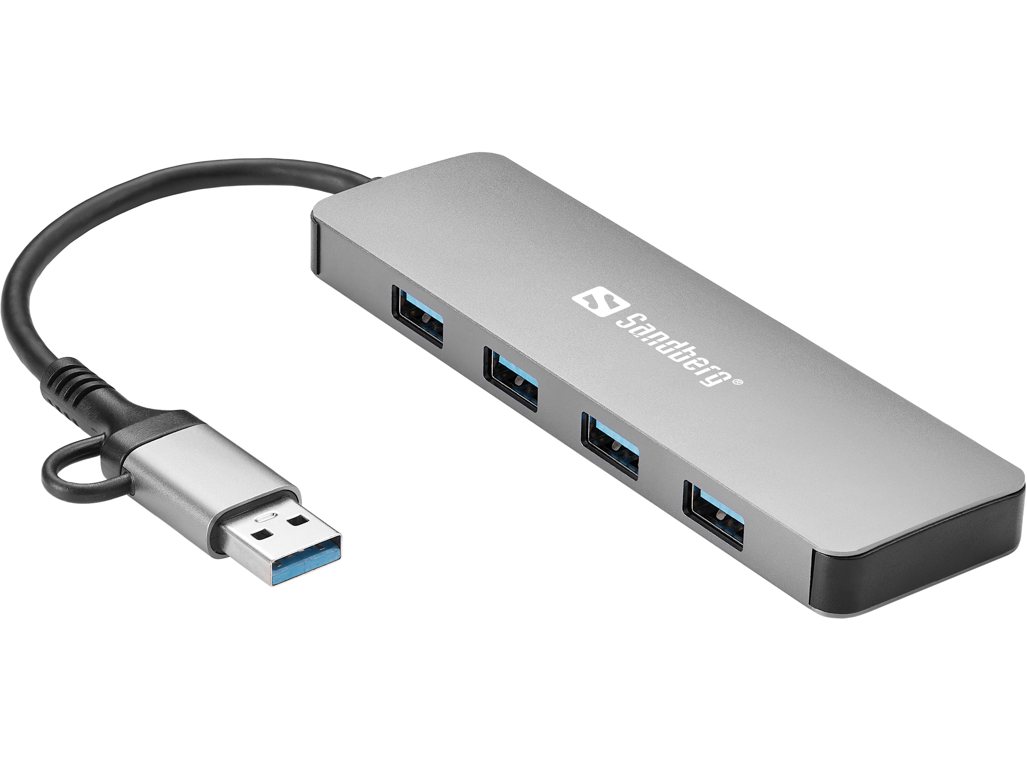 SANDBERG USBCA to 4xUSB 30 Hub