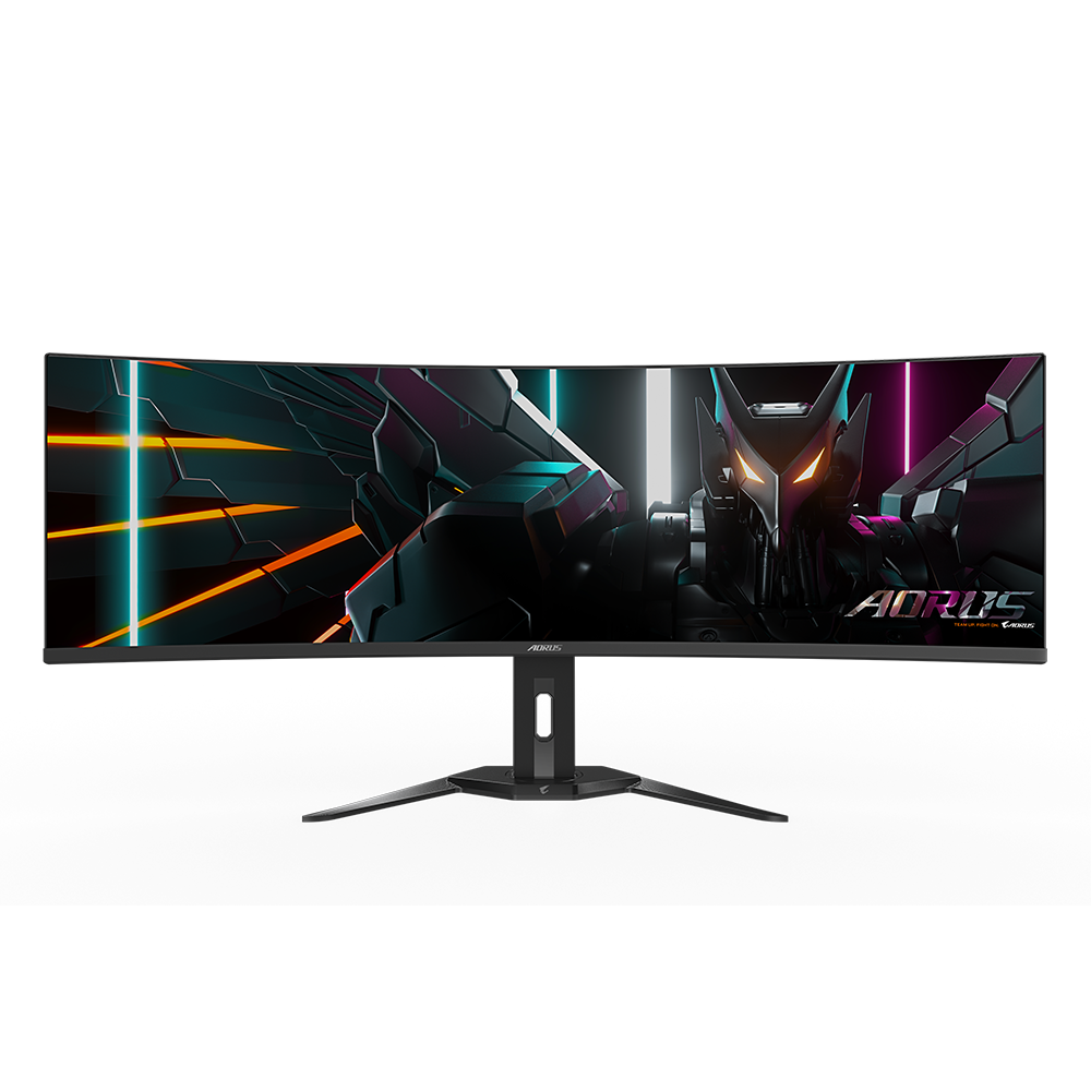 GIGABYTE AORUS CO49DQ 124,4cm 49Zoll DQHD TFT monitor 5120x1440 250cdm2 2xHDMI 21 1xDP 14