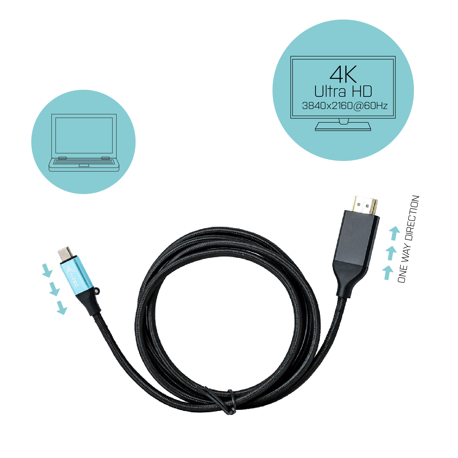 i-tec USB-C HDMI Kabel