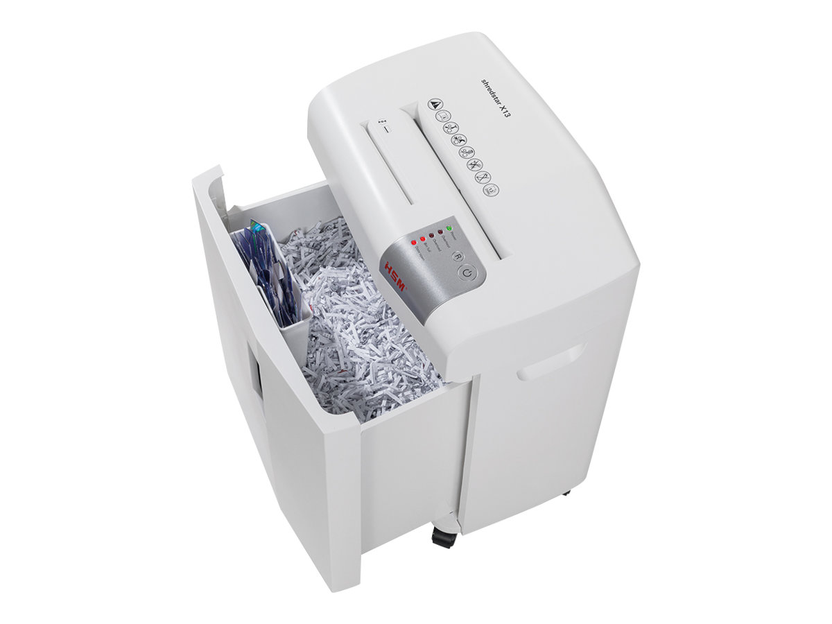 HSM SHREDSTAR X13 AKTENVERNICHTER WEISS