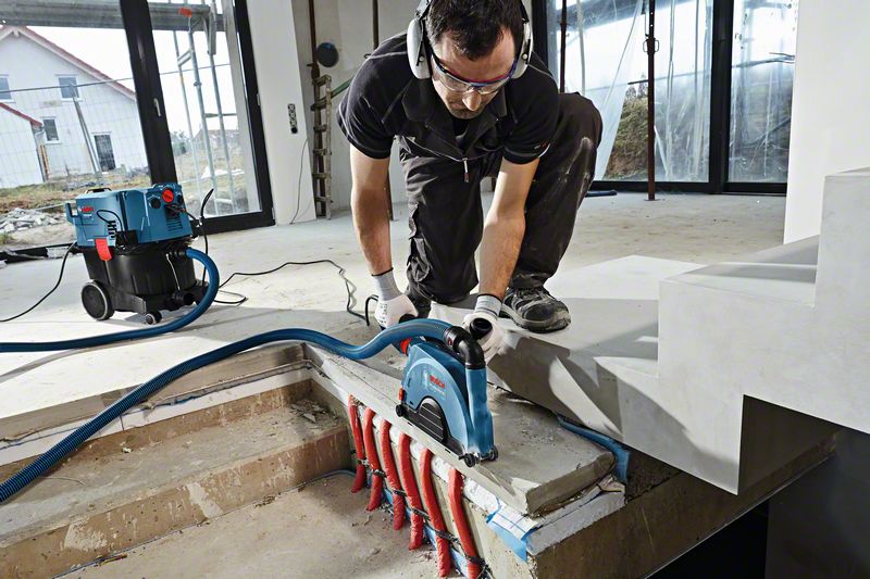 BOSCH Professional GDE 230 FCT Absaughaube für Winkelschleifer