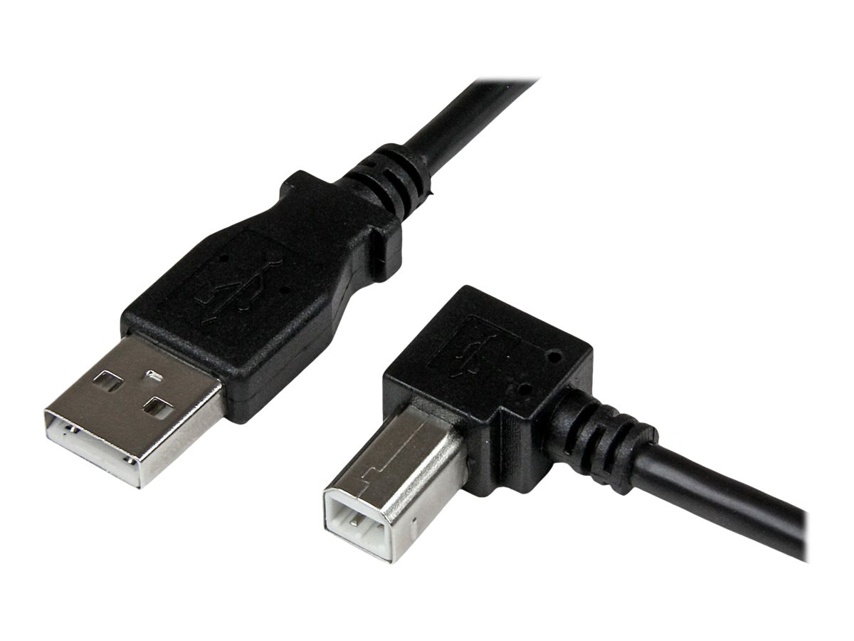 STARTECH.COM 2m USB 2.0 A to Right Angle B Cable - M/M