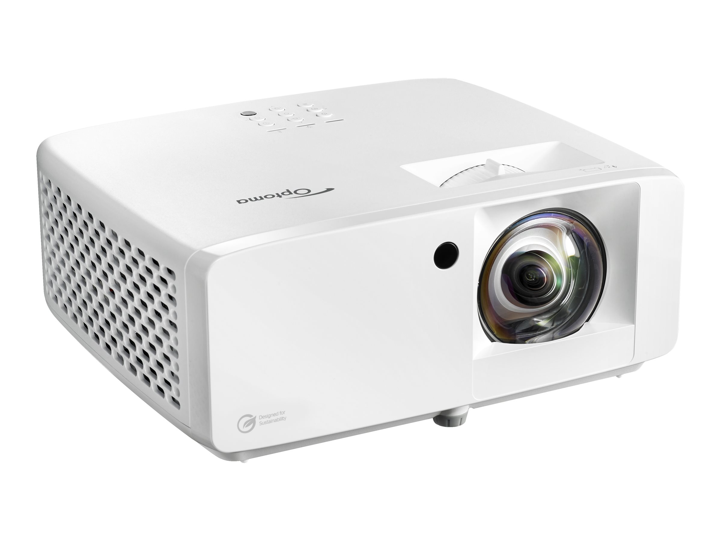 3840x2160 OPTOMA UHZ35ST DLP Laser 3500Lumen HDMI USB 3D 4K Ultra HD White