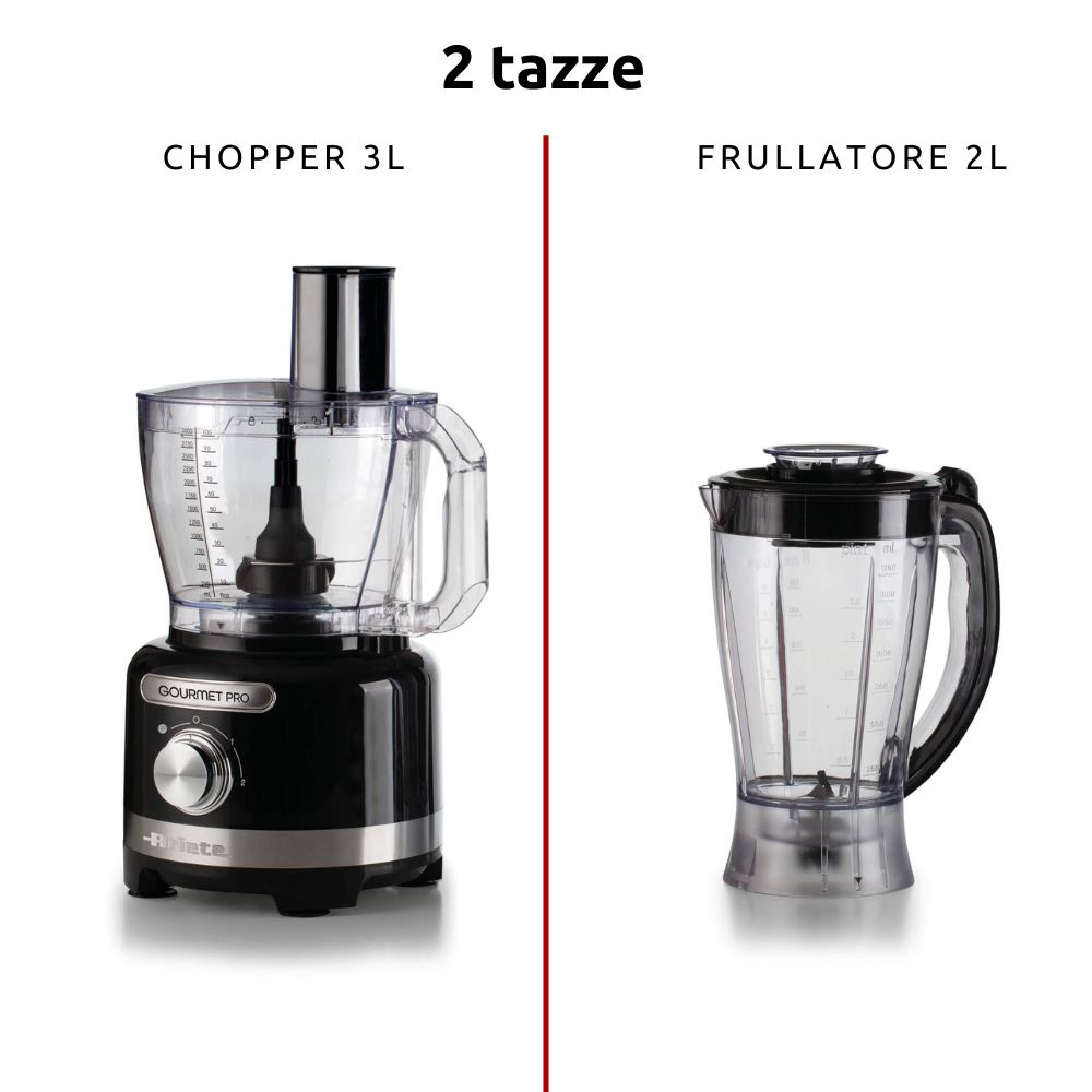 Ariete Standmixer schwarz 1000 W