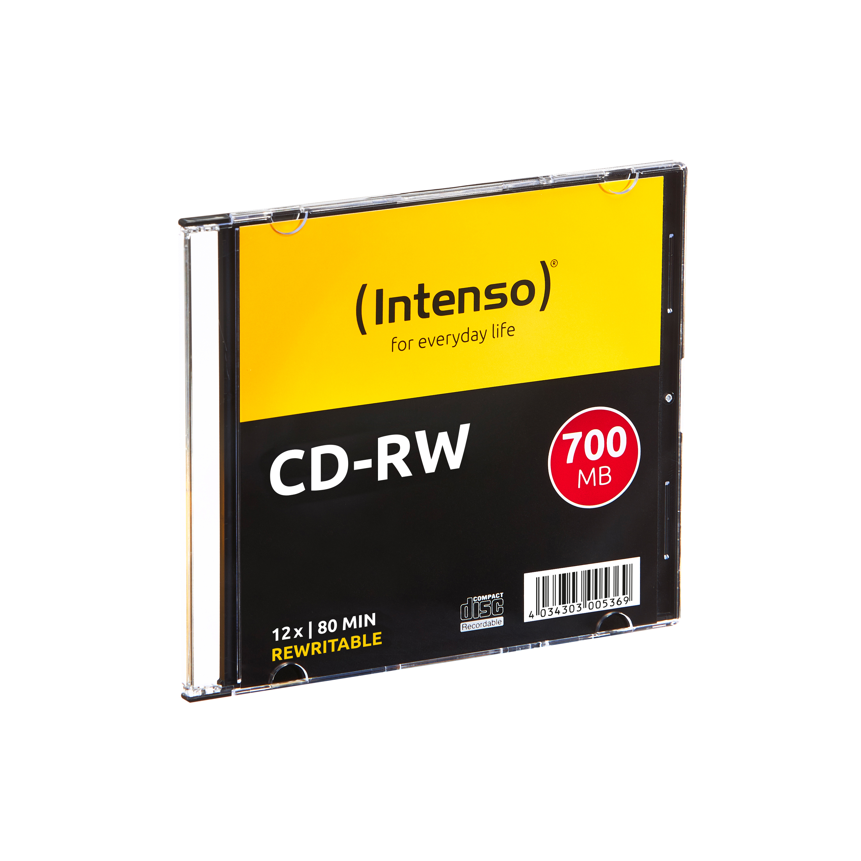 10 Intenso CD-RW 700 MB wiederbeschreibbar 10 Intenso CD-RW 700 MB wiederbeschreibbar