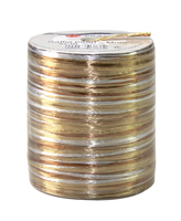 PRaeSENT Geschenkband Raffia glaenzend braun/beige/gold 3,0 mm x 50,0 m PRaeSENT Geschenkband Raffia glaenzend braun/beige/gold 3,0 mm x 50,0 m