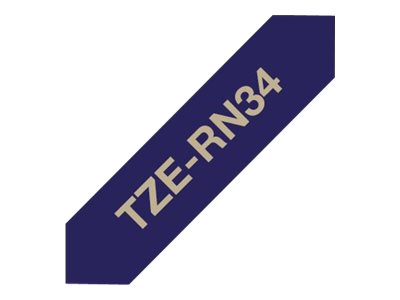 TZERN34 BROTHER PT Schriftband 12mm gold TZERN34 BROTHER PT Schriftband 12mm gold