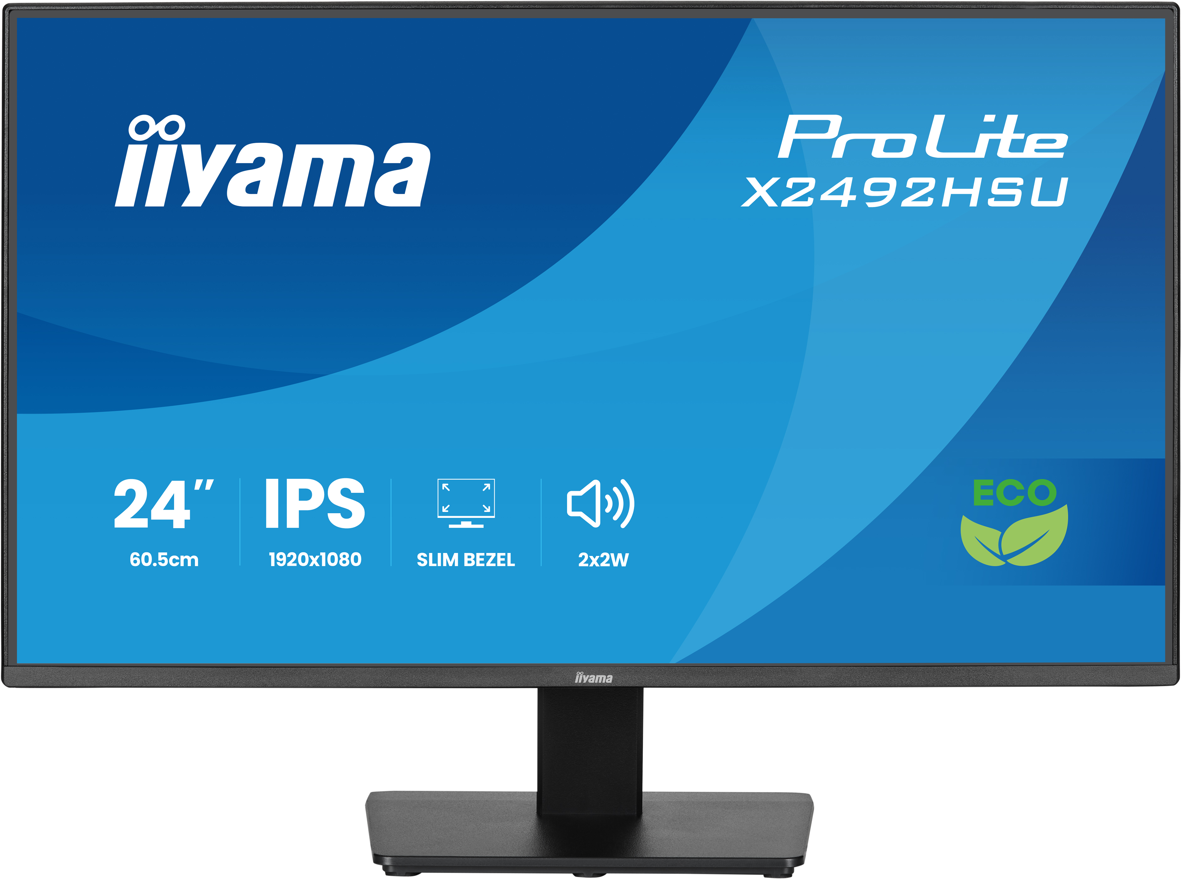 Iiyama ProLite X2492HSU-B1 24 Zoll 16:10 HDMI DP USB