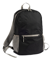 Wedo Rucksack faltbar schwarz wasserabweisend Nylon
