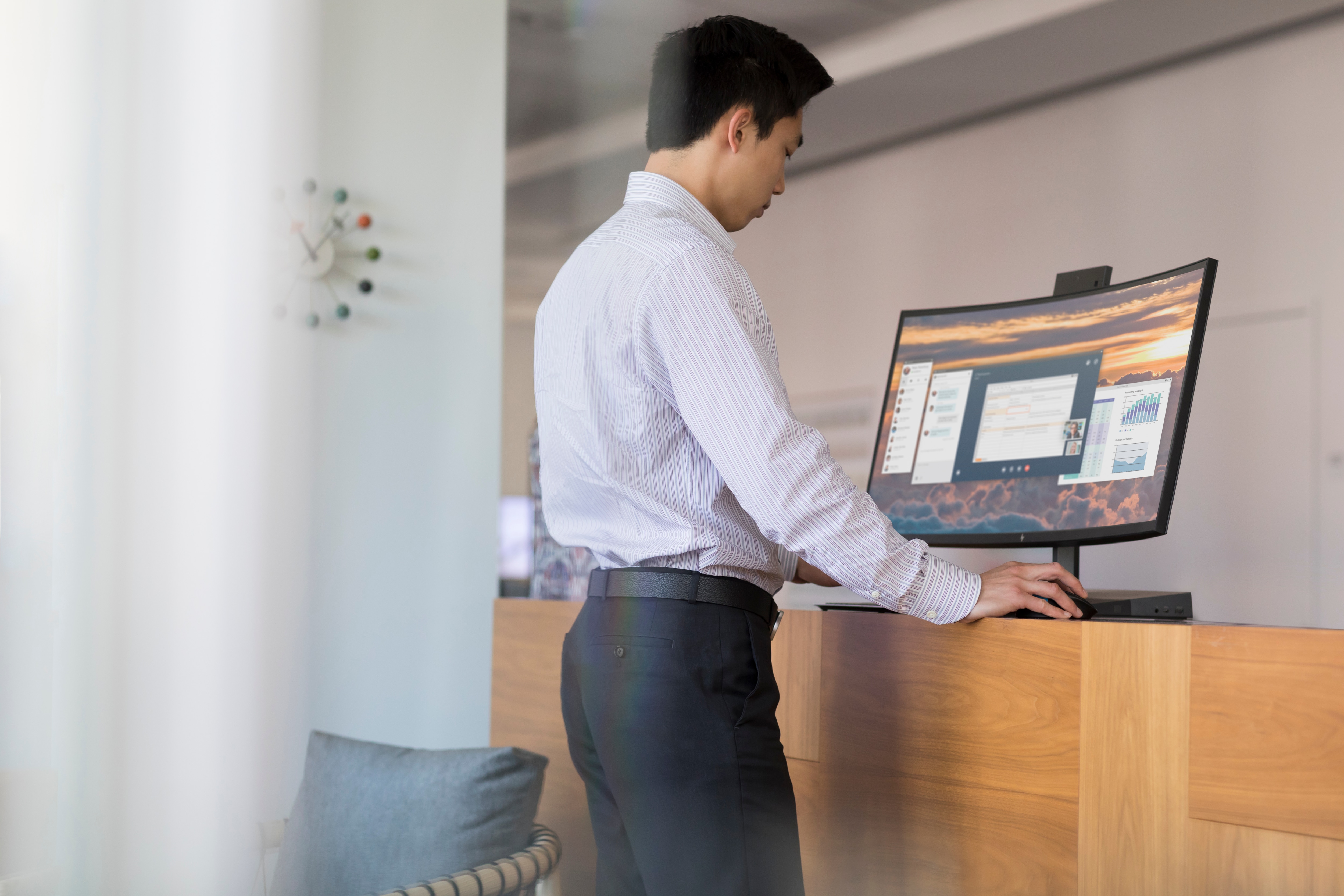 HP Wireless Premium Mouse Beidhaendig Laser RF Wireless 1200 DPI Schwarz