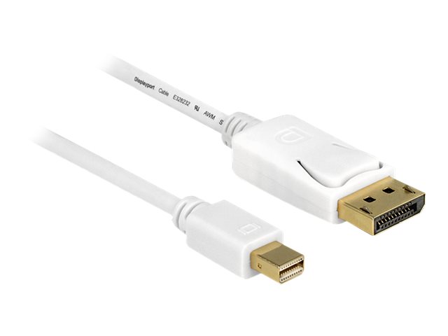 DELOCK Kabel mini DisplayPort St DisplayPort St 50m weiss