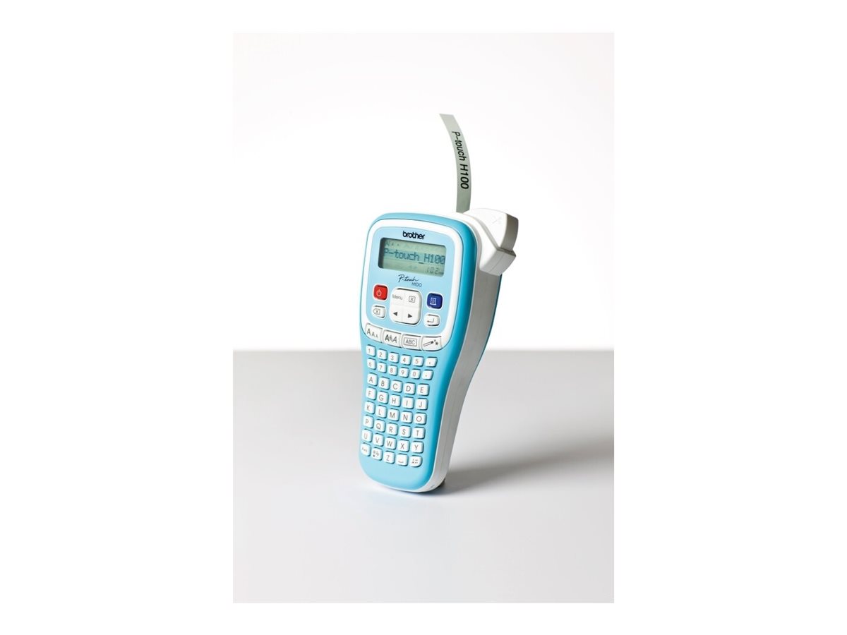 brother P-touch H100LB Beschriftungsgerät blau brother P-touch H100LB Beschriftungsgerät blau