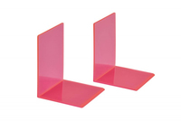 2 MAUL BuchstÃ¼tzen pink 10,0 x 10,0 x 13,0 cm