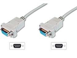 ASSMANN Null-Modem Kabel D-Sub9 Bu/Bu 3m bulk beige ASSMANN Null-Modem Kabel D-Sub9 Bu/Bu 3m bulk beige