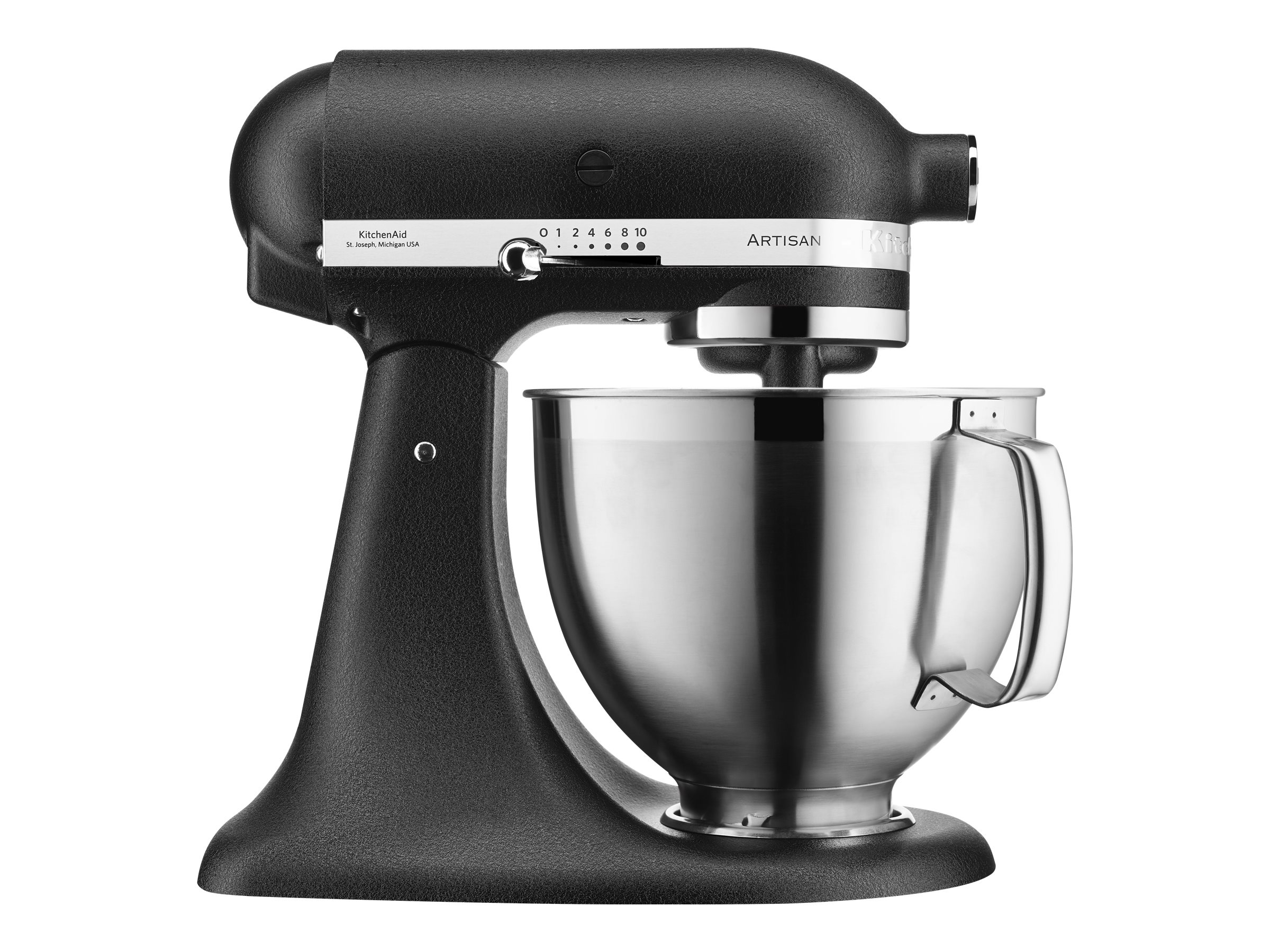 Kitchenaid 5KSM185PSEBK 4,8l K?chenmaschine, Tr?ffel schwarz