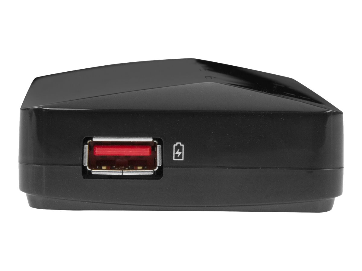 STARTECHCOM 4 Port USB 30 Hub plus dedizierter Ladeanschluss 1 x 24 A Port Desktop USB Hub und Schnelllade Station